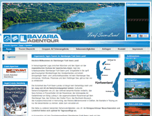 Tablet Screenshot of bavaria-agentour.de